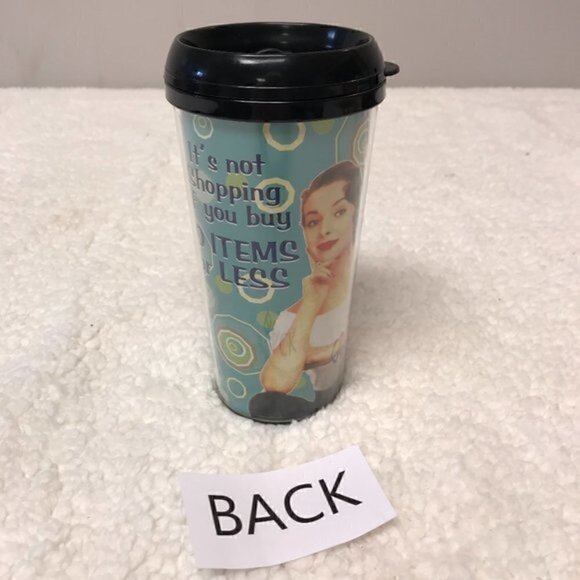 Vandor Shopping 16 Oz. Travel Mug - Picture 3 of 5